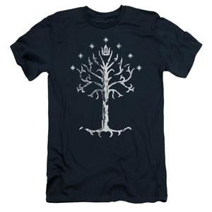 Lord Of The Rings Tree Of Gondor Adult 301 T-Shirt Navy